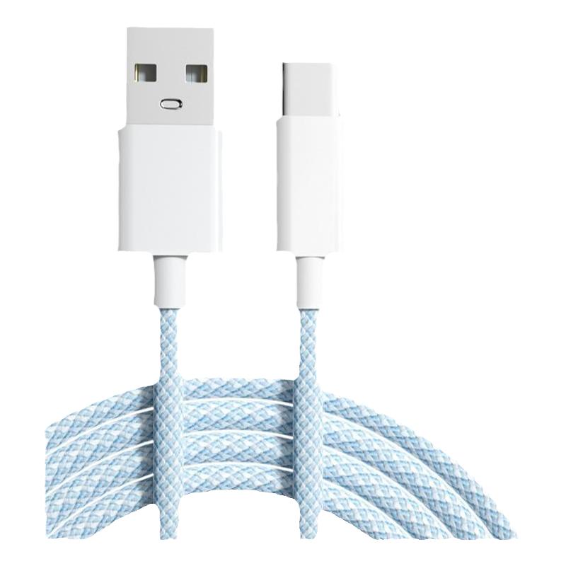 type-c數(shù)據(jù)線6a超級(jí)快充66w100w適用華為40榮耀小米安卓手機(jī)編織tpyec充電線usb車(chē)載加長(zhǎng)直頭tapyc耐用