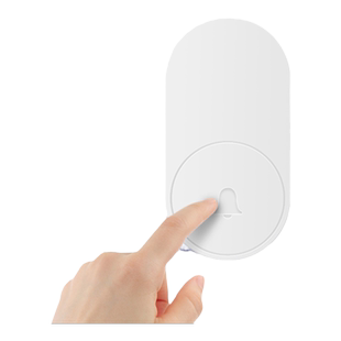 德力西无线门铃家用超远距离电子遥控免插电入户叮咚钟老人呼叫器