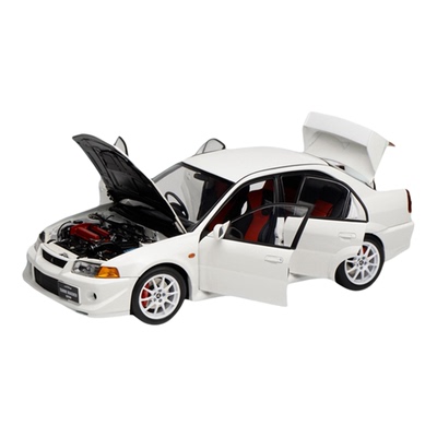 三菱Lancer Evolution IV EVO4代 (6.5) MH 1:18 合金汽车模型白