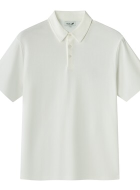【Clarks x LNG】26夏季新款男士休闲风凉感翻领通勤短袖polo衫