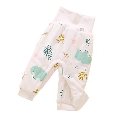 【夹棉保暖】婴儿高腰护肚裤子