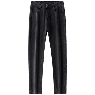 金盾秋冬季直筒牛仔裤男士宽松棉弹高级感商务男裤百搭休闲长裤子