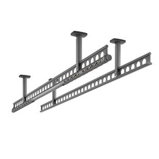 晾衣杆阳台固定式顶装家用墙上打孔晒衣架加粗加厚悬挂晒衣杆一根