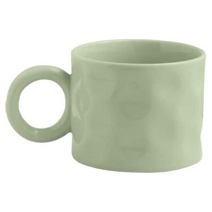 wuxin奶油马克杯陶瓷高颜值喝水杯子家用女生办公室咖啡精致茶杯