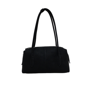 小脏柜 韩国小众设计高级休闲百搭大气手提腋下法棍包磨砂单肩包