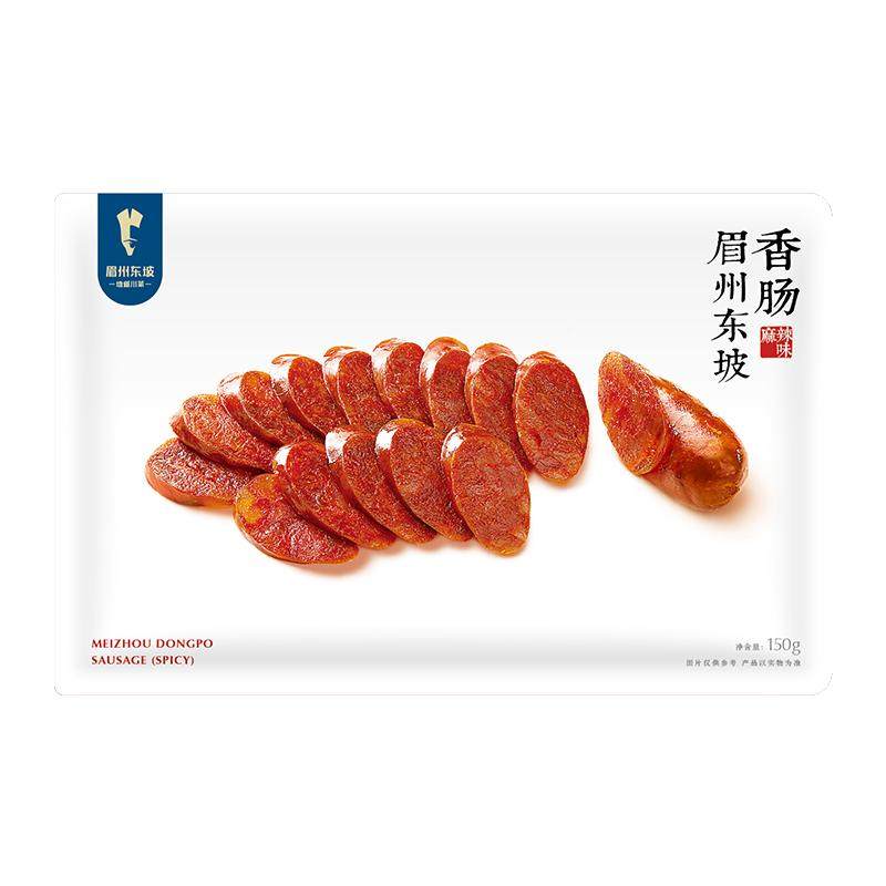 眉州东坡150g麻辣非烟熏地道肠