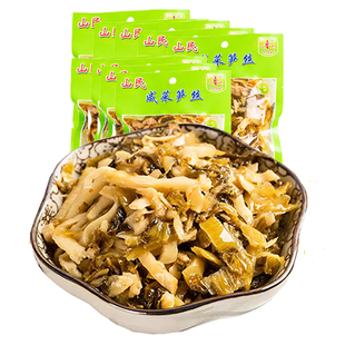 山民咸菜笋丝150g即食鲜香开味芥菜雪菜笋丝下饭咸菜温州