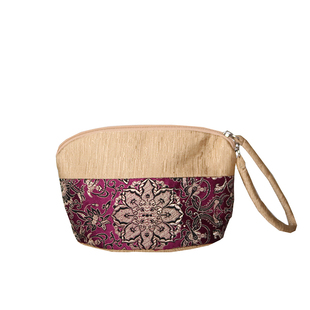 中国风特色国潮织锦丝绸手拎包配旗袍手袋化妆包送老外出国礼品