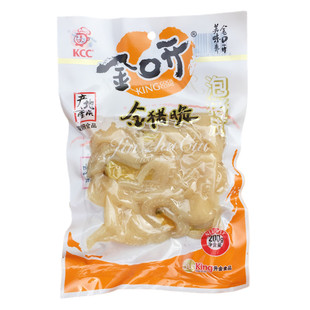 金口开金猪脆猪皮卷泡椒肉皮泡椒味新鲜小零食野山椒味香脆酸辣味