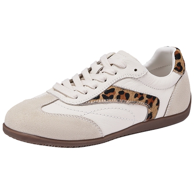 热风百搭德训鞋2026年春季新款休闲鞋轻便小白鞋女鞋子H11W26119