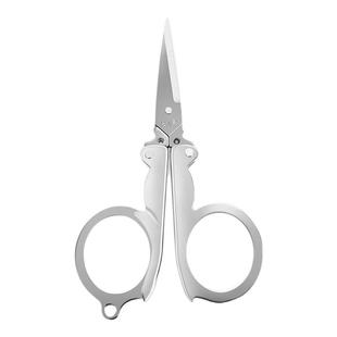 张小泉旅行剪刀碳钢折叠钓鱼小剪子随身迷你复古剪刀大小号