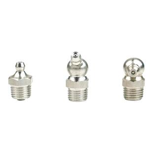 不锈钢316黄油嘴直弯注油咀直通式压注油杯GB1152国标黄油枪油 嘴