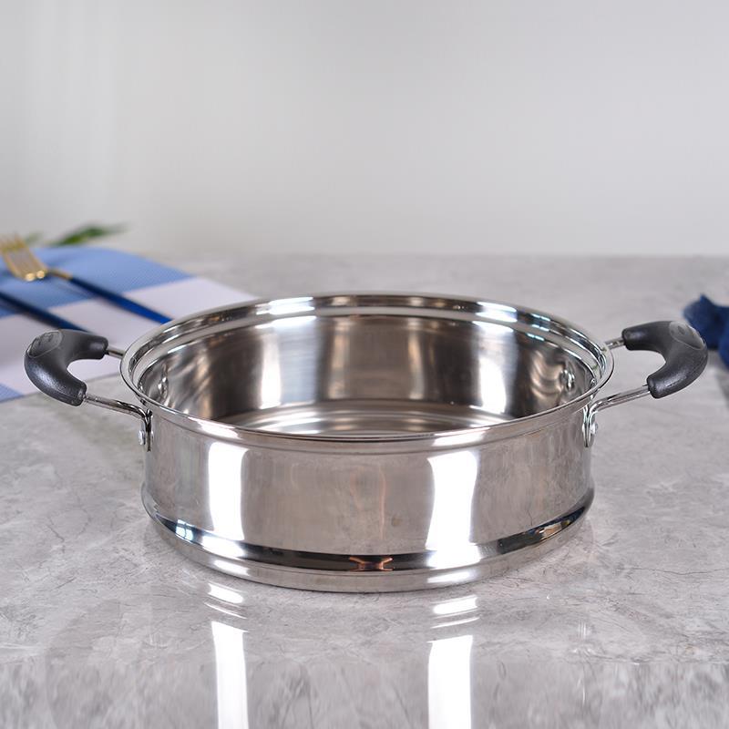 304不锈钢蒸笼26/28/25家用24/20/32蒸格27 加厚加高笼30多用笼22