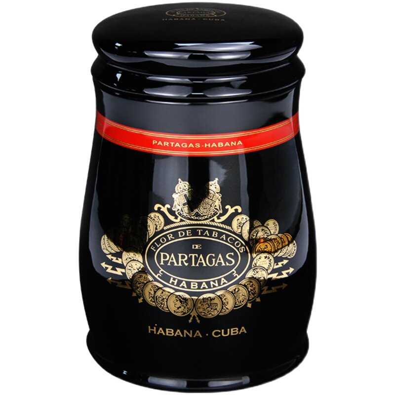 骨瓷雪茄保湿罐Partagas密封保湿
