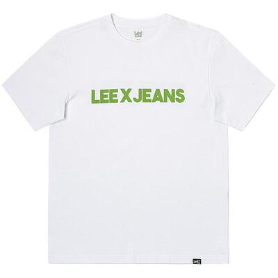 Lee舒适版经典圆领字母印花男女同款短袖T恤休闲潮流LUT0098404LE