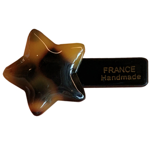 ins风立体星星鸭嘴夹 france发夹边夹侧边碎发整理刘海夹两个包邮