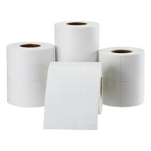 艾利铜版纸不干胶标签条码打印纸20*25 30 32 35 40 50 60 70 80 90 100超市价格工厂食品吊牌贴纸定制印刷