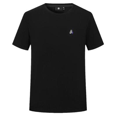 【弹力舒适】BMW STUDIO宝马男装夏季简约纯色短袖T恤男