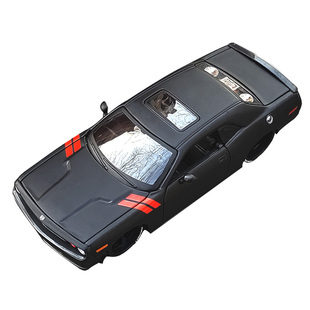 美驰图1:24道奇挑战者SRT 地狱猫DOGE仿真合金汽车模型玩具