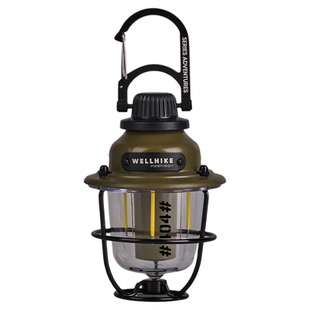 WELLHIKE松果灯户外露营灯长续航照明锁扣帐篷灯多功能氛围灯复古