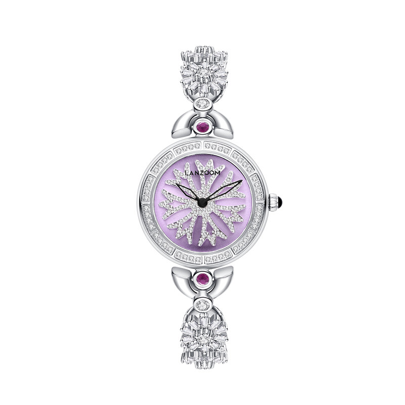 【新品】德国LANZOOM蓝族时来运转女士手表女款轻奢小众石英表女