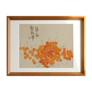 清新简约实木相框挂墙a4画框装裱4k开8K网红高级感A3木质边框外框