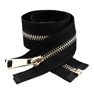 10号15号树脂粗齿大号拉链户外帐篷衣服羽绒服拉锁长拉链双头双开