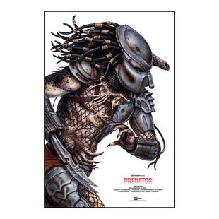 PREDATOR铁血战士异形AVP电影MONDO海报有框装饰挂画收藏微喷版画