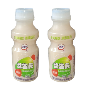 品优滋乳酸菌风味饮品340ml*12瓶整箱批发含乳饮料益生元酸奶