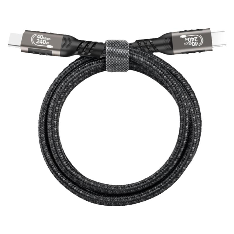 USB4数据线双头typec40Gbpsctoc兼容雷电4/3PD240W快充线8K投屏线