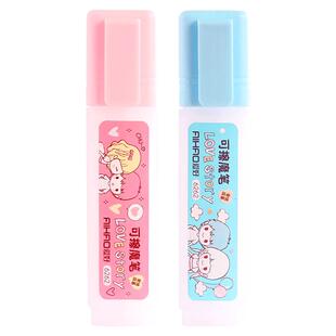 爱好大容量可擦魔笔消字笔学生用可擦钢笔墨囊复写笔双头魔擦纯蓝一头可擦一头复写可擦钢笔的笔整盒批发