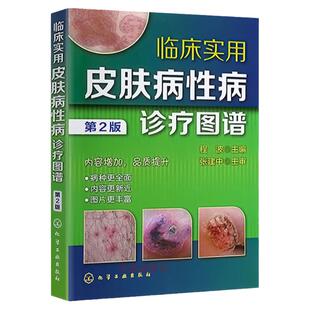 正版现货 临床实用皮肤病诊疗图谱（第2版 ）皮肤病书籍大全 常见皮肤病治疗书 皮肤性病学 皮肤科医学书籍 临床皮肤性病学诊疗