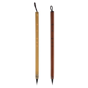 【曦孟堂】 揽星 纯黑尖紫毫小楷灵飞经专用瘦金体文征明小楷毛笔