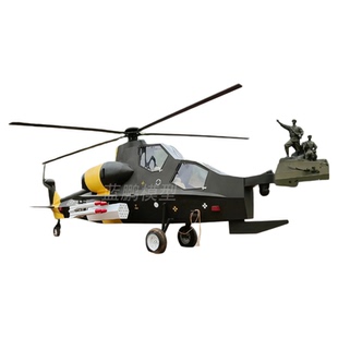 大型军事模型武直十直升机歼20战斗机可开动坦克国防教育景区展览