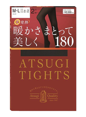日系裤袜两双装ATSUGI/厚木自营