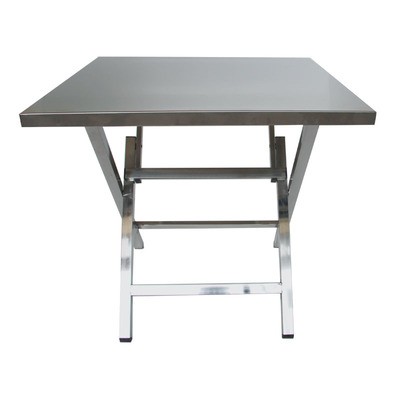 不锈钢折叠便携小方桌烧烤户外