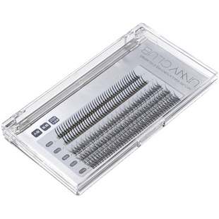 unny假睫毛女 自然仿真自粘下睫毛眼睫毛胶水嫁接套装单簇仙子毛