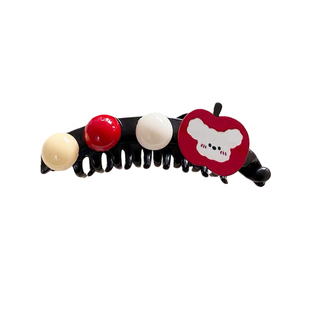 可爱小狗香蕉夹竖夹发夹后脑勺扭扭夹高马尾抓夹女高级感2026新款