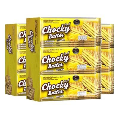 泰国进口chocky黄油味威化饼干