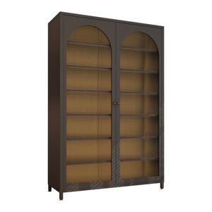 阳台储物柜一体防水防晒杂物衣柜家用落地书柜铁皮收纳柜子置物架