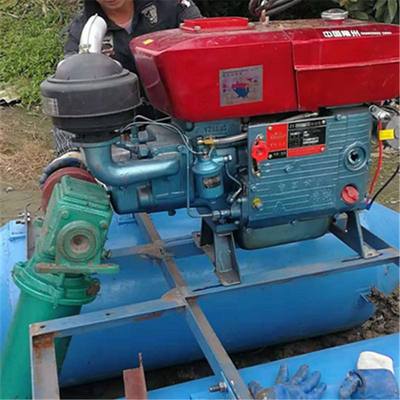 生产销售SW50-80-30河道山塘清淤专用柴油机传动泥浆泵机组清淤泵