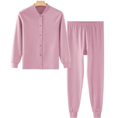 华友源女士纯棉立领开衫打底上衣