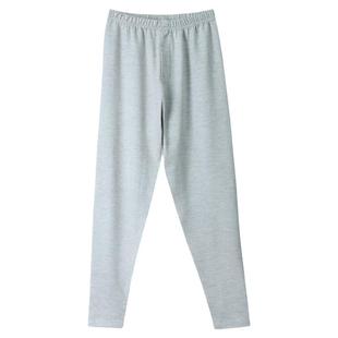 胖男童保暖裤内穿德绒秋裤男孩宽松中大童加肥加大打底裤薄绒衬裤