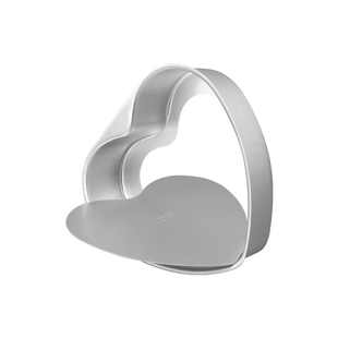 信诚心形活底模具 阳极戚风蛋糕烤箱用固底模具不沾心形蛋糕模型