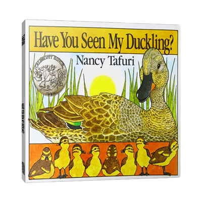 英文原版 Have You Seen My Duckling 你看到我的小鸭了吗 大开平装绘本 凯迪克银奖 英文版 进口英语原版书籍