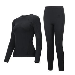 骆驼户外专业滑雪速干衣裤冬压缩保暖内衣滑雪服打底男女装备套装