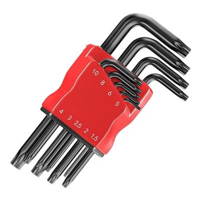 米字梅花六棱角内六角扳手套装t型花型星型公制多功能内6角螺丝刀