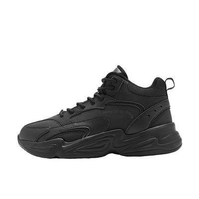 乔丹高帮加绒保暖棉鞋男鞋