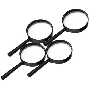 60mm放大镜家用儿童学生老人阅读看图看字塑料放大镜 光学放大器