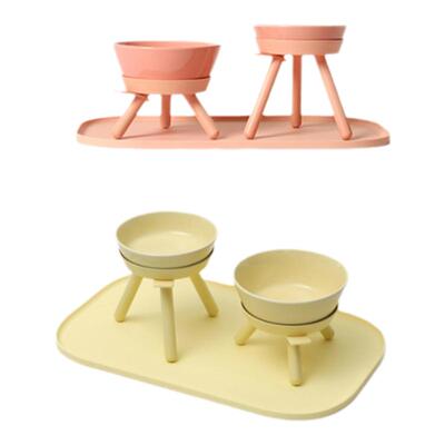 韩国inherent宠物猫狗陶瓷碗餐垫